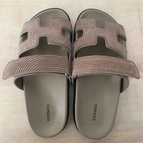 spot fake hermes sandals|hermes chypre sandal dupe.